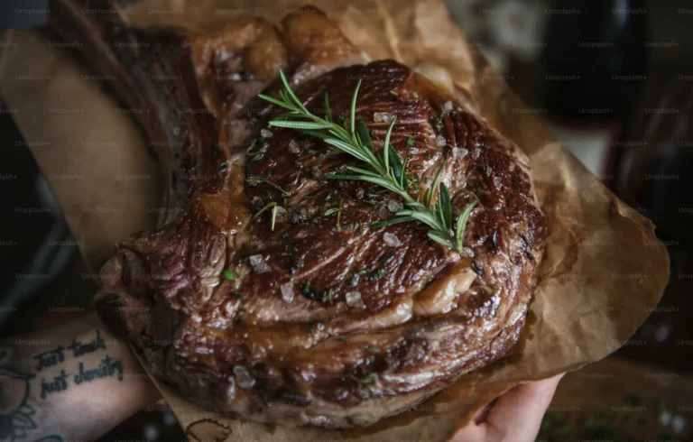 Côte De Bœuf Rôtie, Beurre Maître D&rsquo;Hôtel